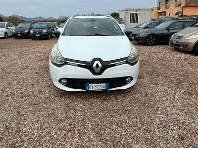 Usata Renault Clio 90 CV (66 kW) 2014 Bianco Station wagon
