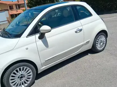 Usata Fiat 500 69 CV (50 kW) 2008 Bianco Berlina