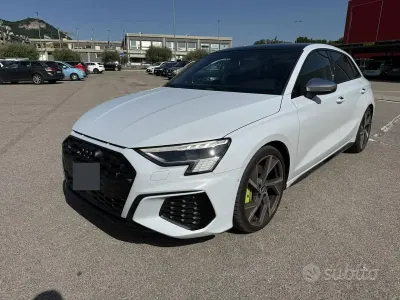 Usata Audi S3 310 CV (228 kW) 2020 Bianco Berlina