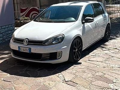 Usata VW Golf VI GTD 170 CV (125 kW) 2012 Bianco Utilitaria