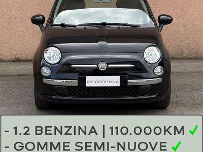 Usata Fiat 500 Lounge 69 CV (50 kW) 2012 Nero Utilitaria