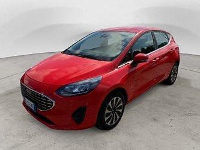 Usata Ford Fiesta Titanium 75 CV (55 kW) 2023 Rosso Utilitaria