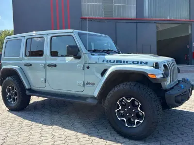 Usata Jeep Wrangler Rubicon 272 CV (200 kW) 2023 Earl  grigio chiaro con verd SUV