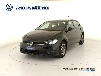 Usata VW Polo Life 95 CV (69 kW) 2023 Nero Utilitaria