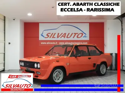 Usata Fiat 131 Abarth 1970 Rosso Berlina