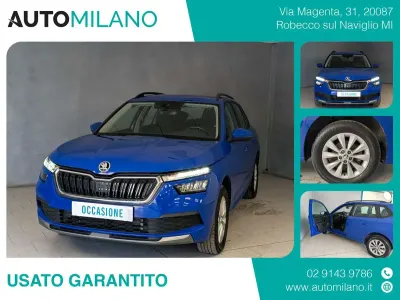 Używany Skoda Kamiq Ambition 110 KM (80 kW) 2022 Niebieski SUV