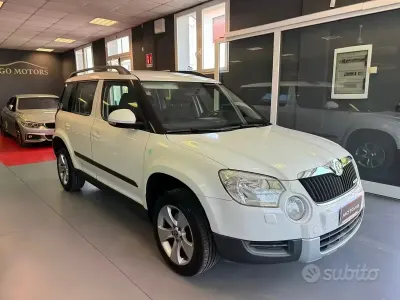 Käytetty Skoda Yeti GreenLine 105 HP (77 kW) 2011 Valkoinen Katumaasturi