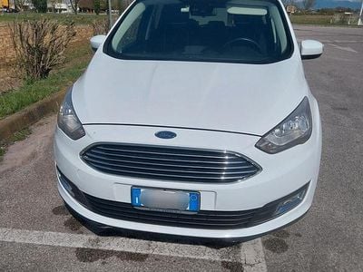 Usata Ford C-MAX Titanium S 120 CV (88 kW) 2018 Bianco Monovolume