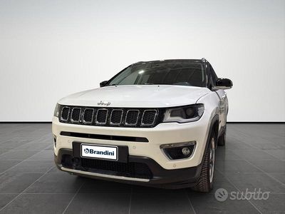 Usata Jeep Compass Limited 140 CV (102 kW) 2019 Alpine white con tetto nero SUV