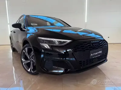 Usata Audi A3 Advanced 150 CV (110 kW) 2023 Nero Berlina