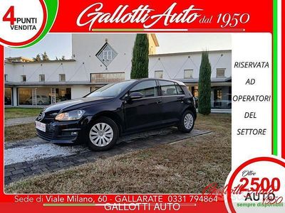 Usata VW Golf Trendline 90 CV (66 kW) 2015 Nero Berlina