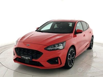 Usata Ford Focus ST-Line 125 CV (91 kW) 2019 Rosso Berlina