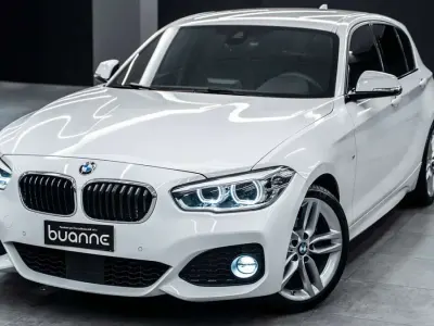Usata BMW 118 M Sport 150 CV (110 kW) 2017 Bianco perlato metall Utilitaria