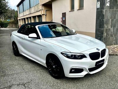 Usata BMW 218 Advantage 150 CV (110 kW) 2019 Bianco Cabrio