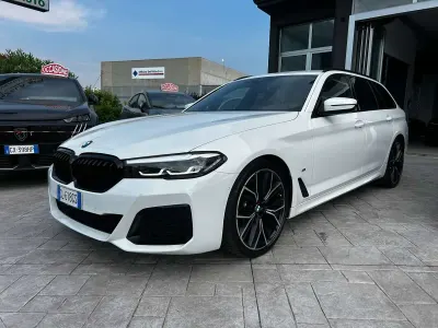 Usata BMW 518 M Sport 150 CV (110 kW) 2022 Bianco Station wagon