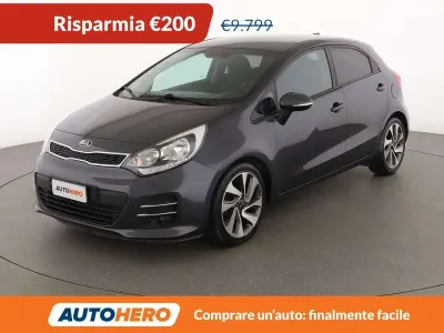 Usata Kia Rio 84 CV (61 kW) 2016 Grigio Utilitaria