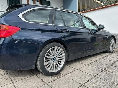 Begagnad BMW 316 Luxury Line 116 HK (85 kW) 2013 Blå Kombi