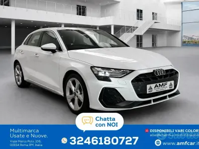 Usata Audi A3 S-Line 116 CV (85 kW) 2025 Bianco Berlina