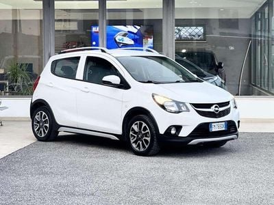 Usata Opel Karl Rocks 75 CV (55 kW) 2017 Bianco Utilitaria