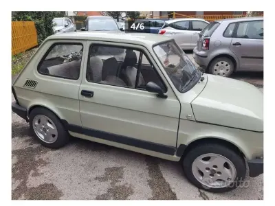 Usata Fiat 126 22 CV (16 kW) 1987 Grigio Utilitaria