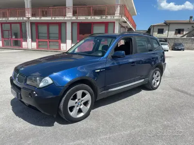 Usata BMW X3 150 CV (110 kW) 2006 Blu SUV