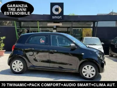 Usata Smart ForFour 71 CV (52 kW) 2016 Ecn black nero Utilitaria