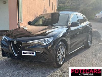 Begagnad Alfa Romeo Stelvio Business 160 HK (117 kW) 2019 Svart SUV