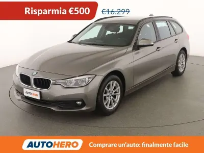 Usata BMW 318 Advantage 150 CV (110 kW) 2018 Argento Station wagon