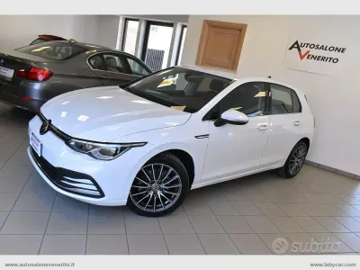 Brugt VW Golf VII Style 116 HK (85 kW) 2021 Hvid Hatchback