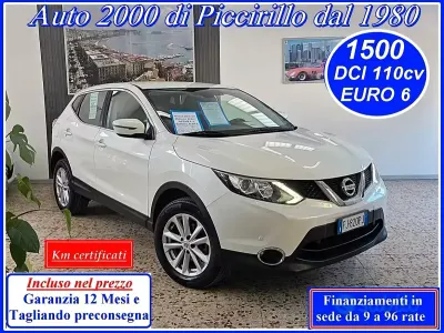 Usata Nissan Qashqai 110 CV (80 kW) 2017 Bianco SUV