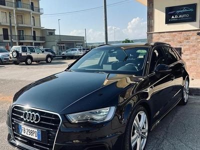 Usata Audi A3 Admired 110 CV (80 kW) 2015 Nero Berlina