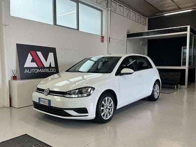 Usata VW Golf VII Comfortline 116 CV (85 kW) 2018 Bianco Berlina