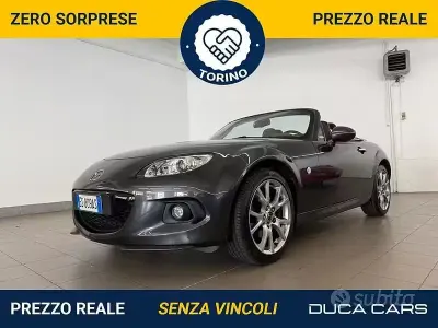 Usata Mazda MX5 126 CV (92 kW) 2013 Grigio Cabrio