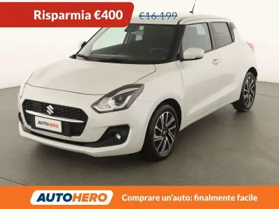 Usata Suzuki Swift 83 CV (61 kW) 2023 Bianco Utilitaria