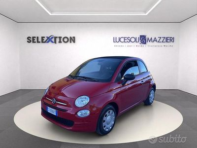 Usata Fiat 500 70 CV (51 kW) 2024 Rosso Cabrio