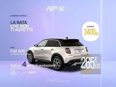 Usata Fiat 600 La Prima 110 CV (80 kW) 2024 Rosso SUV