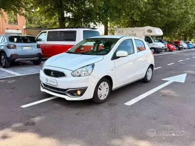 Usata Mitsubishi Space Star 71 CV (52 kW) 2018 Bianco Utilitaria
