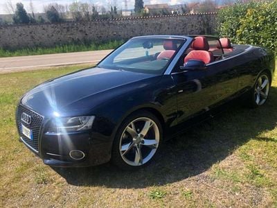 Usata Audi A5 Cabriolet 170 CV (125 kW) 2009 Blu/azzurro Cabrio
