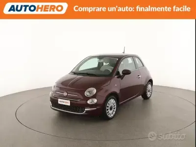 Usata Fiat 500 Lounge 69 CV (50 kW) 2017 Rosso Utilitaria