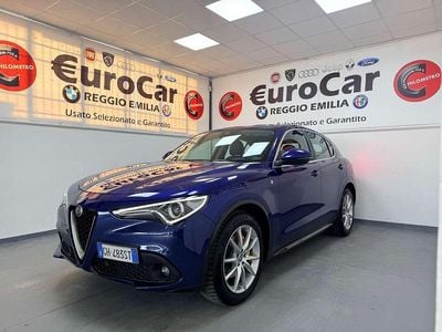 Usata Alfa Romeo Stelvio Ti 209 CV (153 kW) 2021 Blu SUV