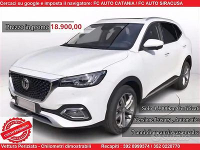 Usata MG HS Luxury 162 CV (119 kW) 2023 Bianco SUV