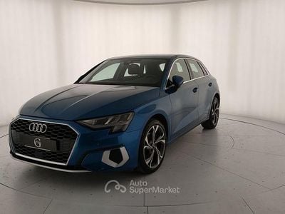 Usata Audi A3 Advanced 110 CV (80 kW) 2023 Blu Berlina
