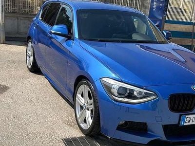 Usata BMW 118 M Sport 143 CV (105 kW) 2014 Blu/azzurro Utilitaria