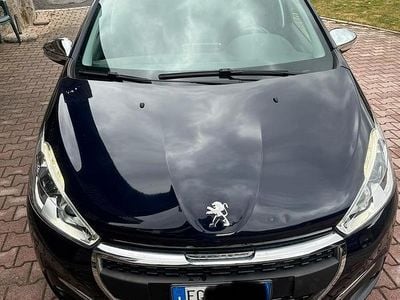 Usata Peugeot 208 2017 Blu Utilitaria