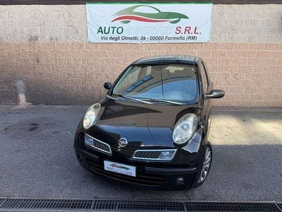 Usata Nissan Micra Acenta 88 CV (64 kW) 2008 Nero Berlina