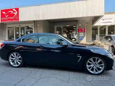 Usata BMW 420 Cabriolet 184 CV (135 kW) 2014 Bluazzurro Cabrio