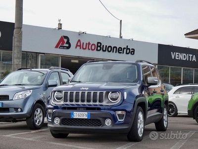 Usata Jeep Renegade Limited 119 CV (87 kW) 2020 Blu SUV