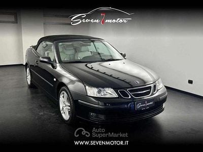 Usata Saab 9-3 Cabriolet Vector 150 CV (110 kW) 2006 Nero Cabrio