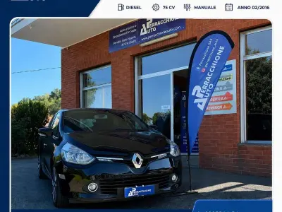Usata Renault Clio IV 75 CV (55 kW) 2016 Nero Berlina
