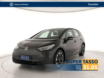 Usata VW ID.3 Pro Performance 69 kW (95 CV) 2023 Nero Utilitaria